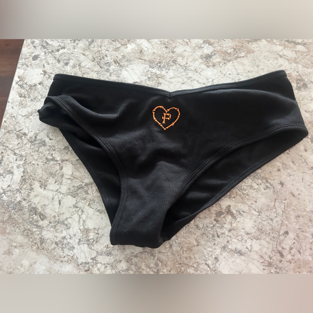VS PINK Halloween Panty Cotton Cheekster Large